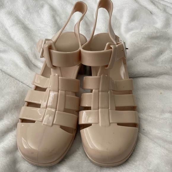 Tan Jelly Shoes - Picture 2 of 4